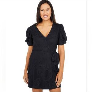Lilly Pulitzer Jasleen Black Lace Romper Size Meduim NWOT never worn